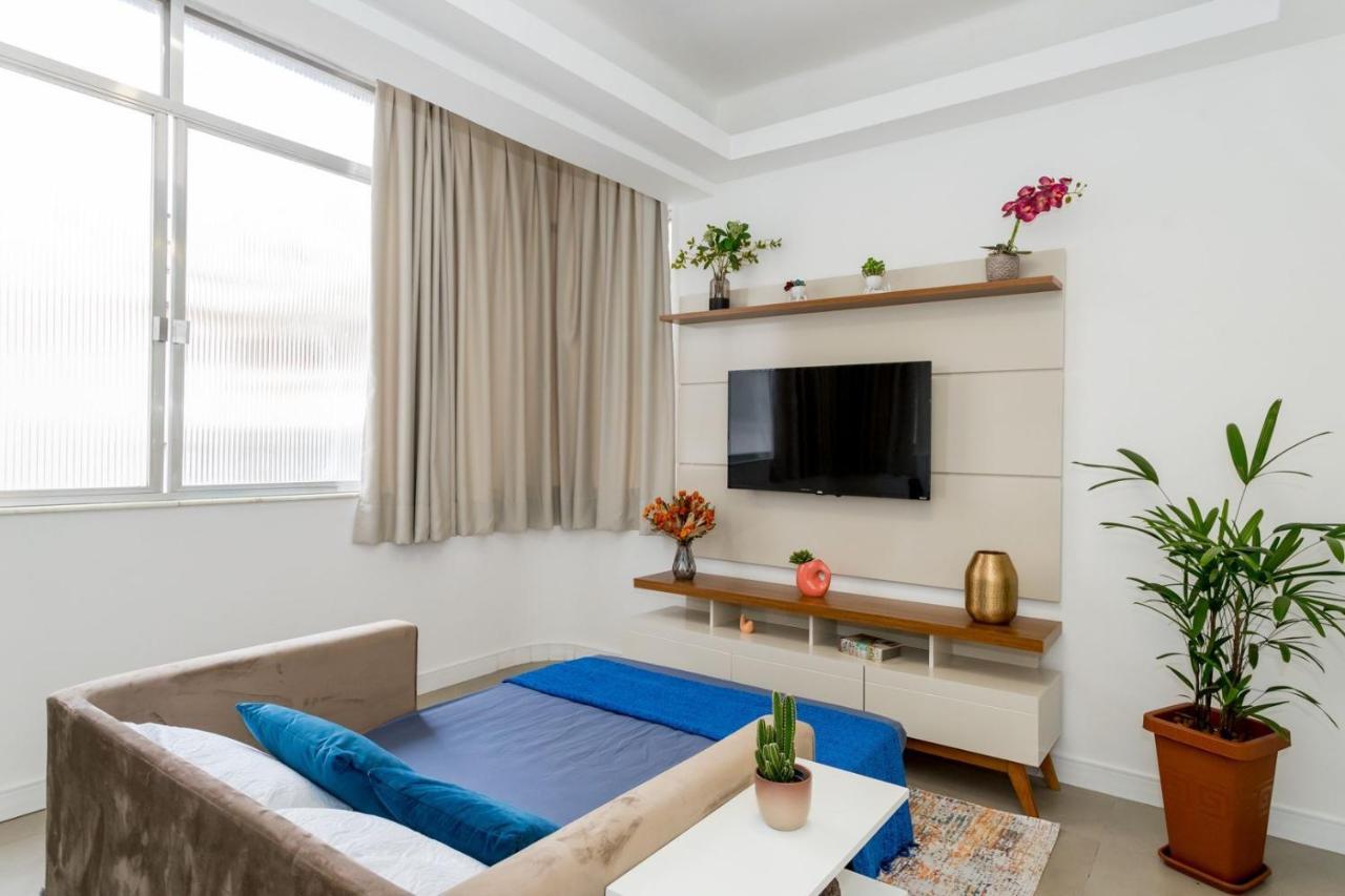 Relax Em Copacabana, Quarto E Sala, 150 Mt Da Praia, Cozinha, Maq De Lavar Roupa E Ar Rio de Janeiro Eksteriør billede